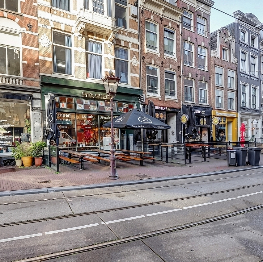 Hotel 5 kamers en horecaruimte Amsterdam