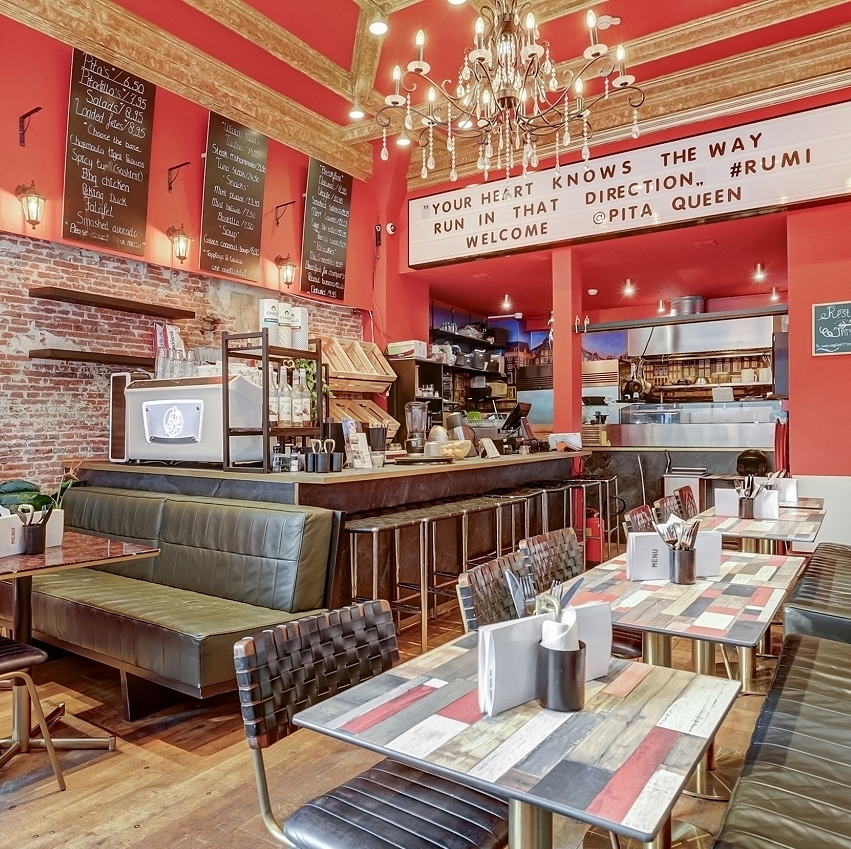 Hotel 5 kamers en horecaruimte Amsterdam